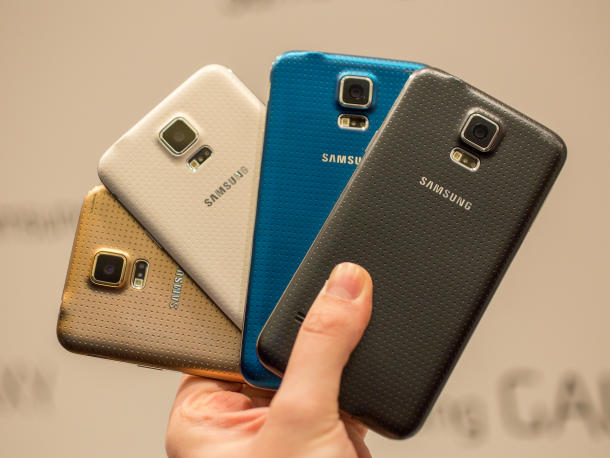 Samsung Galaxy S5 unveiled